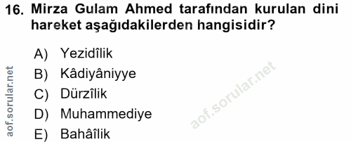 Soru 16