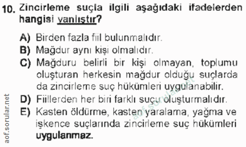 Soru 10