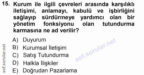 Soru 15