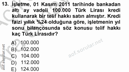 Soru 13