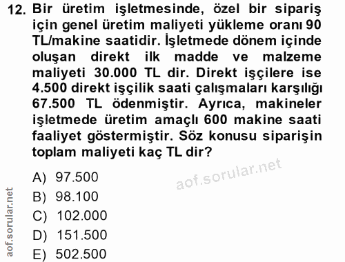 Soru 12