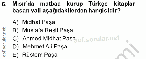 Soru 6