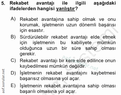 Soru 5