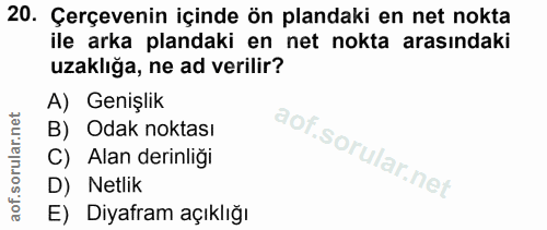 Soru 20