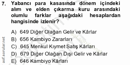 Soru 7