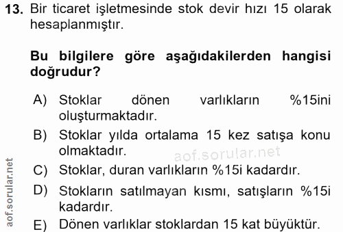 Soru 13