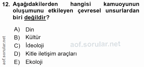 Soru 12