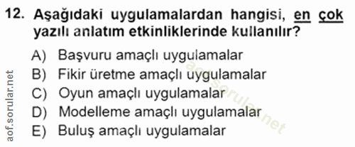 Soru 12