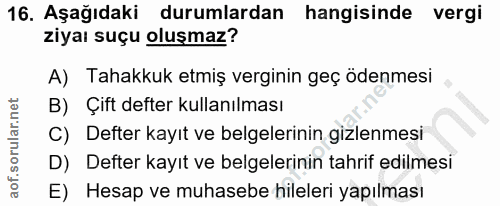 Soru 16