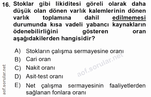 Soru 16