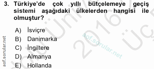Soru 3