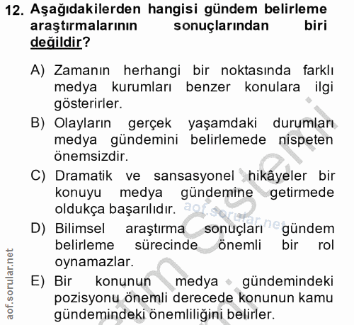 Soru 12