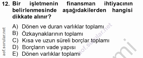 Soru 12