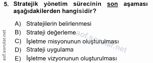 Soru 5