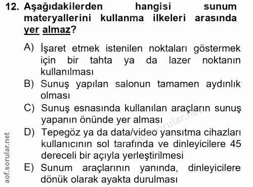 Soru 12