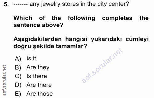 Soru 5