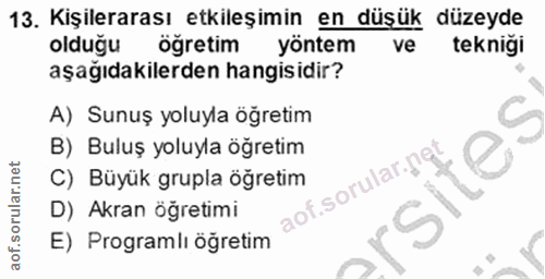 Soru 13