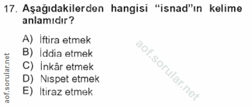 Soru 17