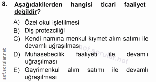 Soru 8