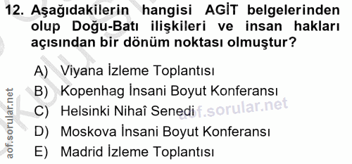 Soru 12
