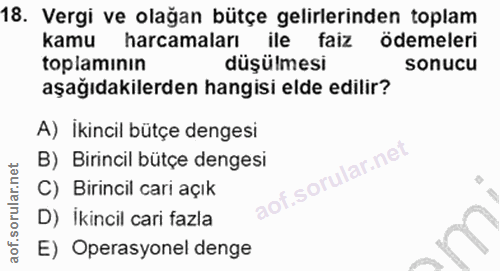 Soru 18