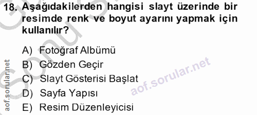 Soru 18
