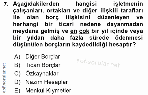 Soru 7