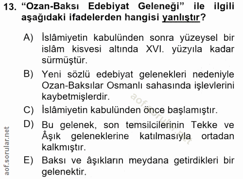 Soru 13