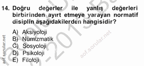 Soru 14