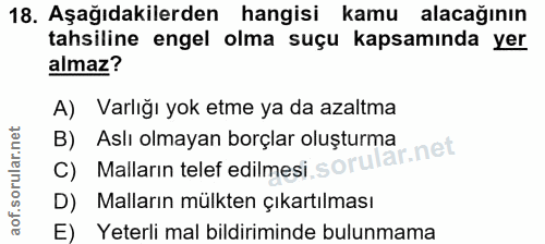 Soru 18