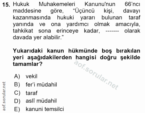 Soru 15