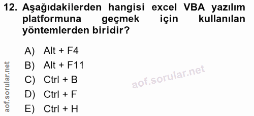 Soru 12
