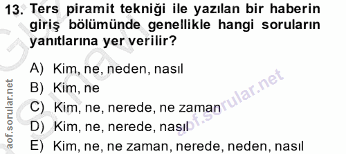 Soru 13