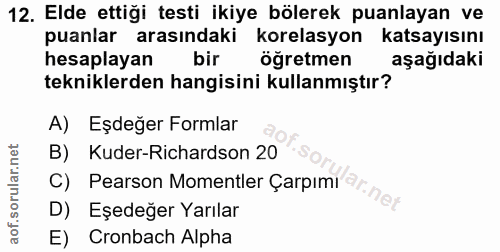 Soru 12