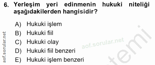 Soru 6