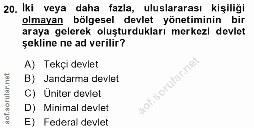 Soru 20