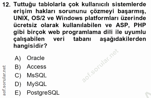 Soru 12