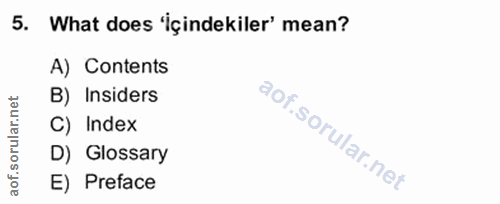 Soru 5