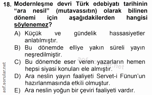 Soru 18