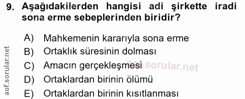 Soru 9