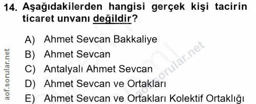 Soru 14