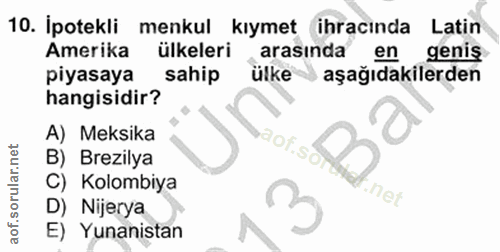 Soru 10