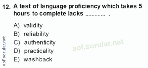 Soru 12