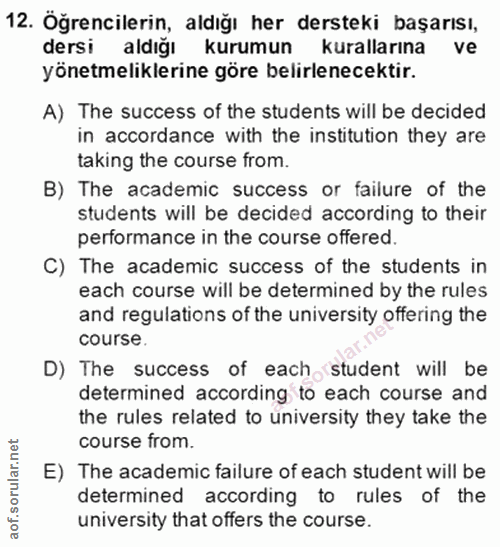 Soru 12