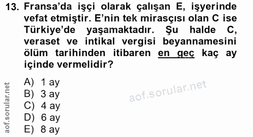 Soru 13
