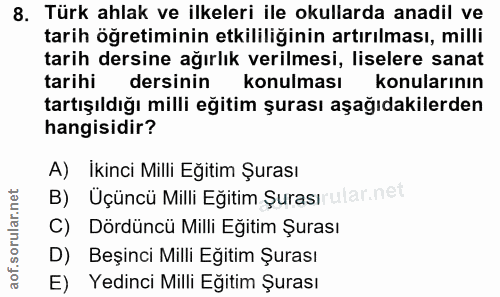 Soru 8