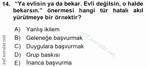 Soru 14