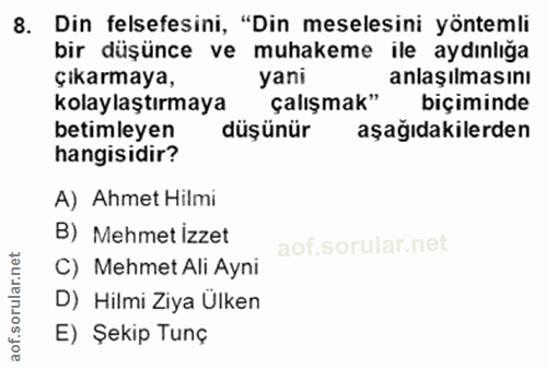 Soru 8