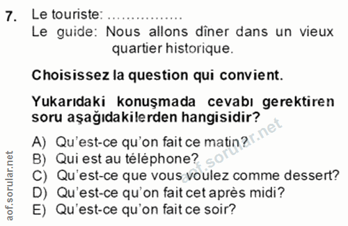 Soru 7