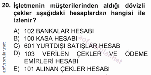 Soru 20